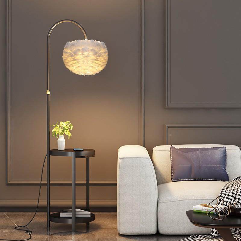 几羽毛客落地灯厅沙发边茶灯智能无线充电ZSP置物收纳奢照明一体,包装,五金配件包装,淘宝优惠券,粉丝福利购,淘宝优惠卷