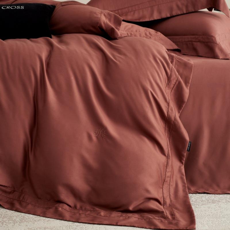 MLc-092轻0奢10s天丝长套绒棉毛四件套全棉纯棉简约磨刺绣被床单