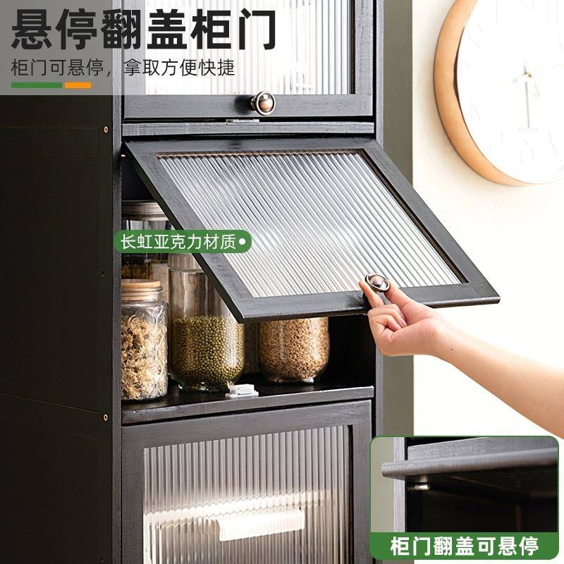 A柜L厨房置物架微波炉纳子夹缝功落地多F77T5T99层储收物柜多能橱