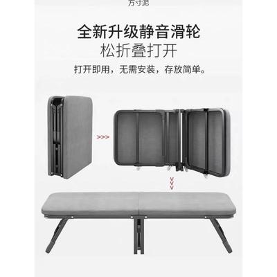 折叠床单人公家厂家直供用简易床办室午睡舍休午小床出宿租屋成人