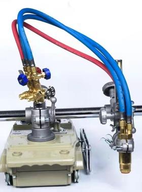 华-小龟切割小25773车改进款CG130钢威板气割乌机半自动火焰切割