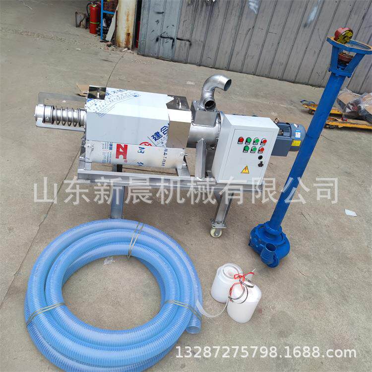 猪粪牛粪水机养殖场粪便干38416湿离机脱螺分旋离挤压分机
