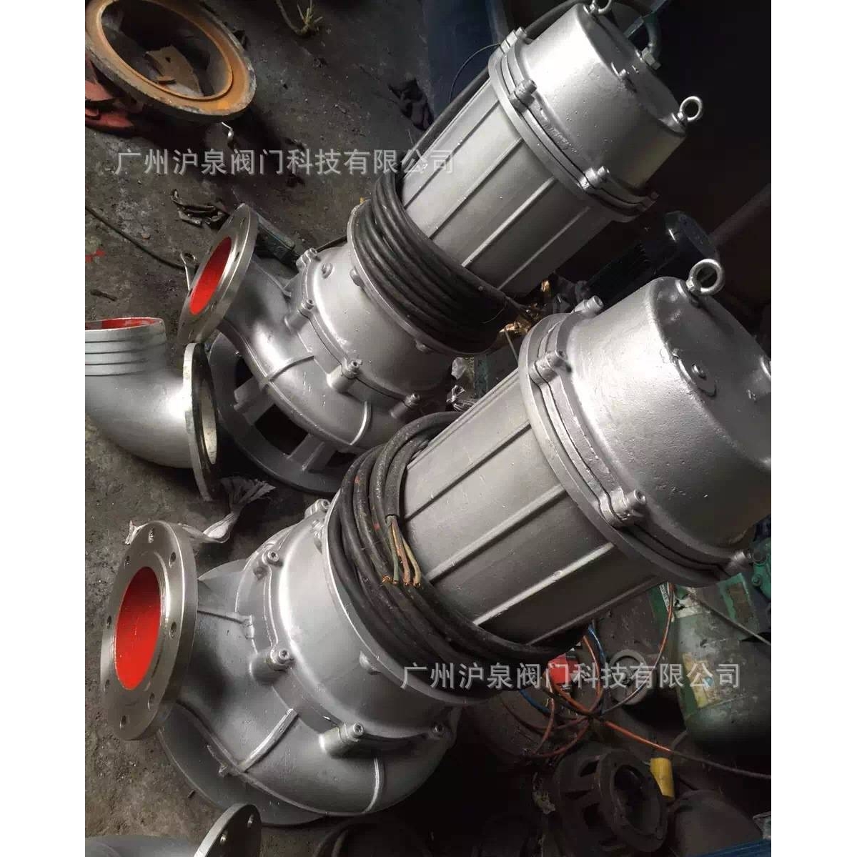 耐酸防腐蚀化工泵220V380V潜水泵 不锈钢304污水泵无堵塞排污泵