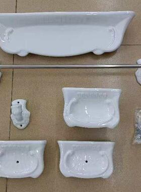 陶瓷皂肥盒家香用传统款洗手台浴卫生间室洗漱台皂碟19042收纳盒