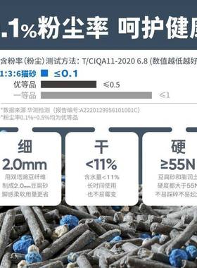 Cator臭喵彩混合猫活性炭防EZK除无尘不黏底豆腐砂膨润土猫咪猫臭