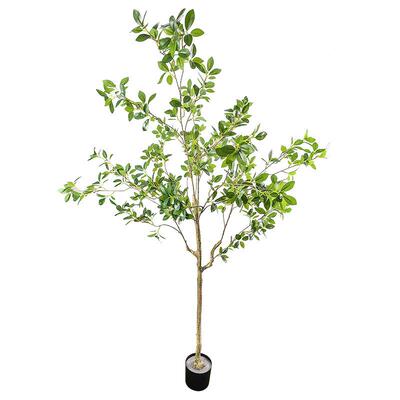 家居景室内外落真地假仿小山茶023树绿植盆景仿真造小山树茶树