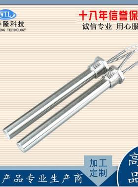 锈钢单头加热管模干烧不热棒大功加率单端电热管BPO具220V/380V