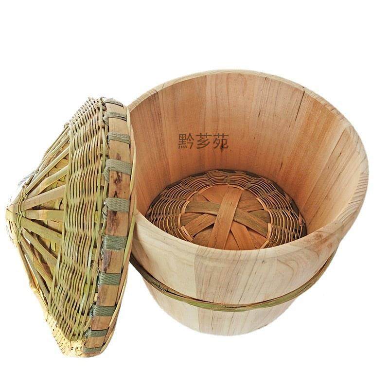 WB9109Z7贵州木蒸子木蒸饭家用木甄木蒸笼桶正木桶子子蒸饭器小