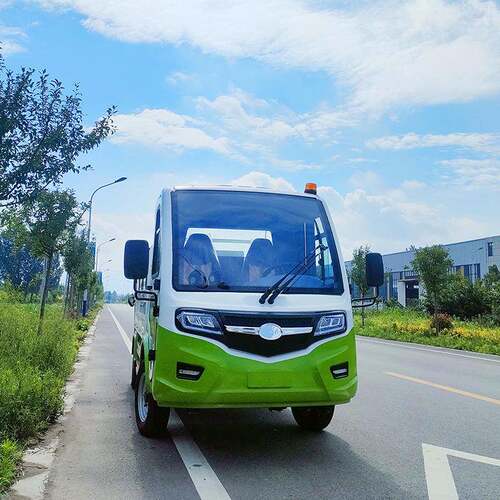 景14公园学校240L垃圾区桶运输车升遥控操板作尾降垃圾车