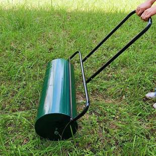 重草人11639地压平型滚筒花园铺草皮动力滚压草坪工绿化无碾压杂