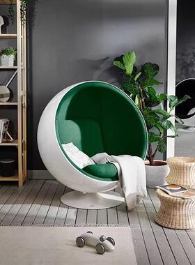 太空舱泡形泡22239坐椅玻璃钢半躺圆座客厅休闲椭圆尖球鸡椅蛋壳