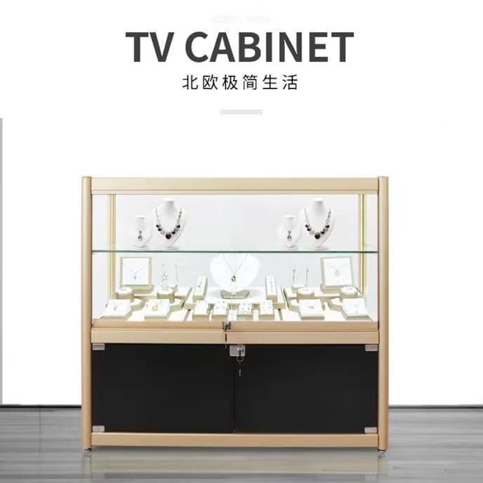 精货示柜饰品品货架手展GNU机柜台模型柜产品展架