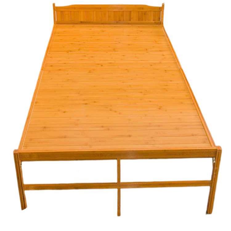 折叠公床单人床家用1.米双人午休办室2简易陪护床便携硬HDN床板