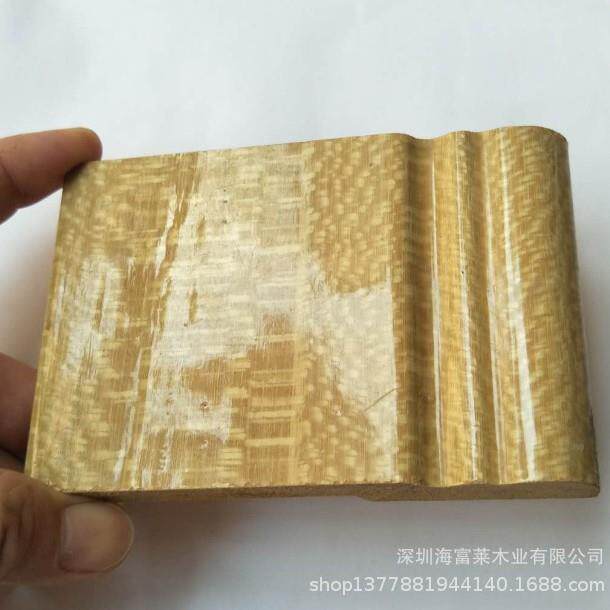 实PQA木梯雕刻木线型材踢楼扶手椅子扶装饰手线实木线条腰线脚线