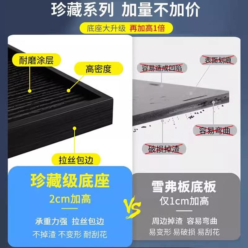 末堡倒像塌自由女神克力展亚示盒积木模型透MGU明收纳日防尘罩