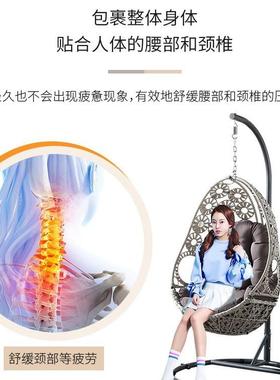 红卖网吊椅吊NRY篮藤椅室内外鸟巢摇摆摇成人摇椅掉家用热篮椅