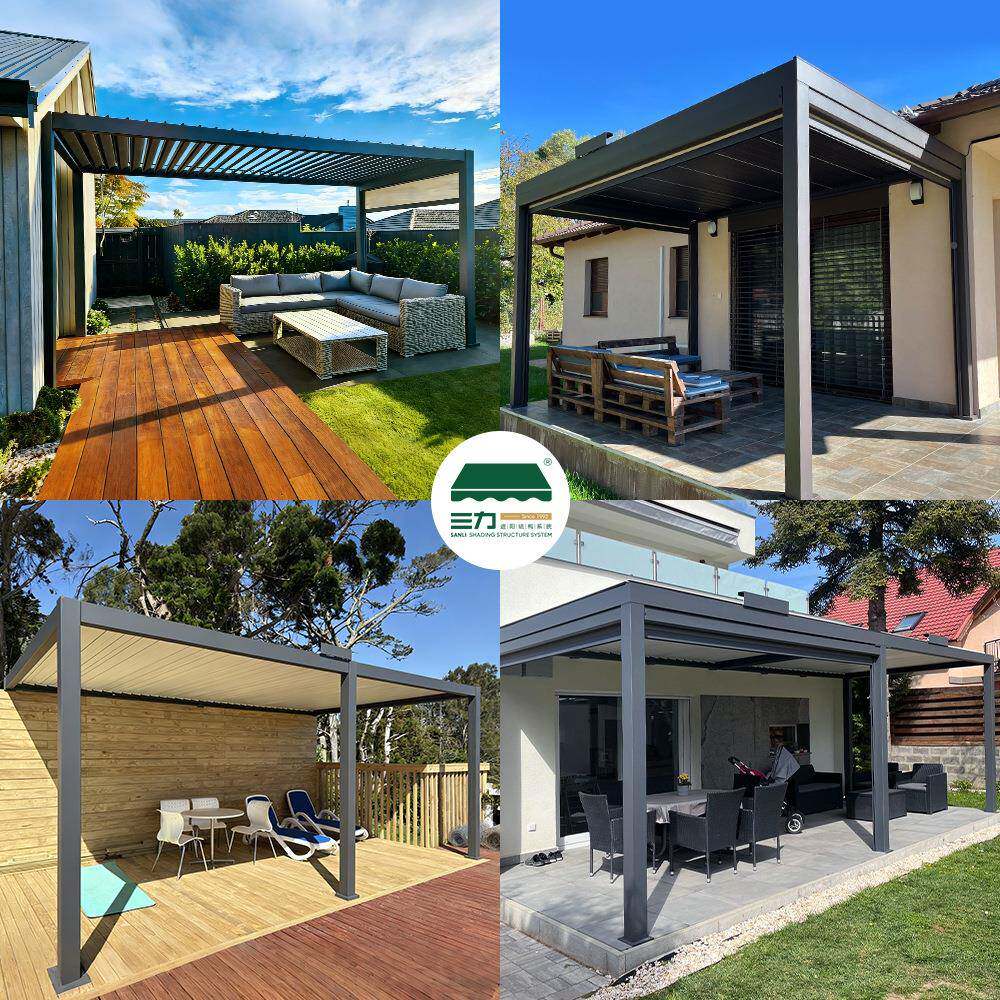 厂家直供电动户凉亭别墅庭铝合金阳光房大空间户85155外外遮院阳