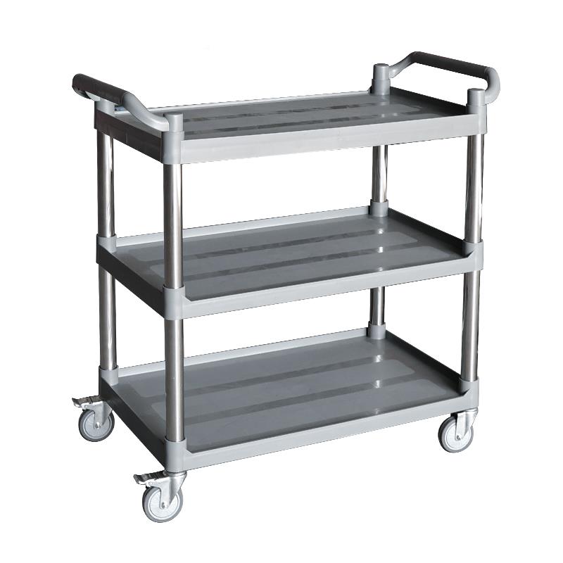 0AF777SJ9J餐小推车手推车撤餐收商用移碗塑料厅饭酒动店三层上传