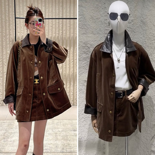 【1：1高刻】工装巴恩风  外套半身裙【NO退NO换】00851  1226