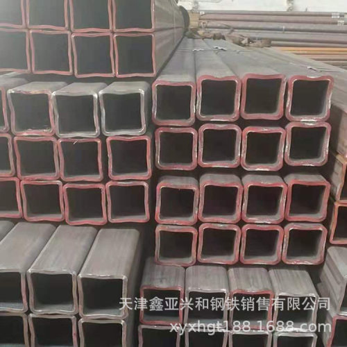 国标Q235B镀锌方管建筑工程用方通厚壁矩形管50*50热浸锌无缝方管