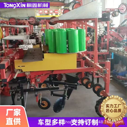 厂家直供菠萝移栽机农用蔬菜颗苗栽苗器插秧菜苗种植机