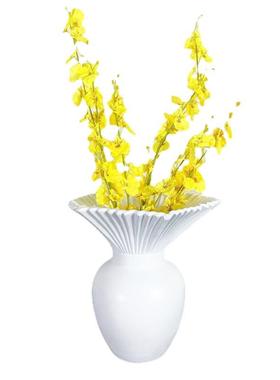 极简北欧陶瓷花瓶摆件客厅插花家居软装饰品创意样板间白色花器