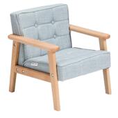 儿童实木小沙发幼儿园宝宝沙发餐椅儿童阅读区坐椅影拍摄道具凳子