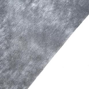 服装无纺衬轻薄型绣花衬纸1025HF硬手感带胶黑色电脑绣花衬布