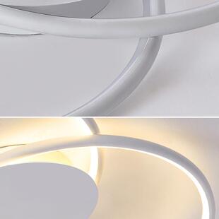 卧室主灯温馨浪漫主卧房间灯遥控极简灯具现代简约餐厅吸顶灯led