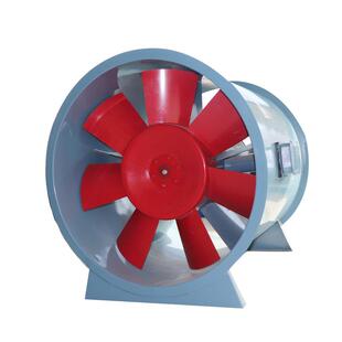 玻璃钢轴流式风机工业低噪防爆防腐加厚耐用地库工厂消防排烟风机