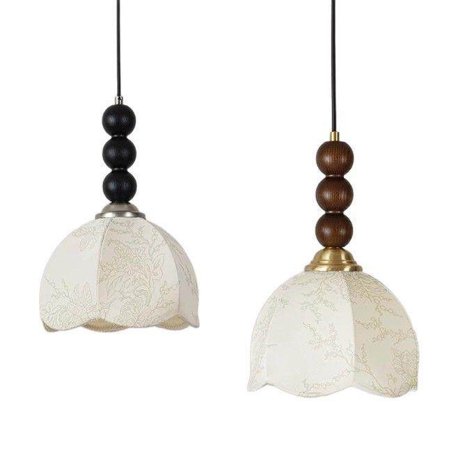 南洋风卧室房间床头吊灯法式中古美式餐厅吧台复古布艺升降小吊灯,家装灯饰光源,智能吊灯,淘宝优惠券,粉丝福利购,淘宝优惠卷