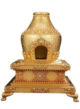 慧宝烟供炉纯铜烟供食子香炉家用烟供盘火供炉煨桑香具套装