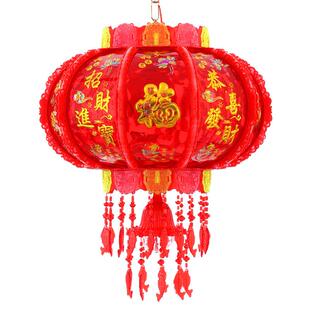 新年七彩旋转LED走马灯笼春节乔迁装饰阳台走廊装饰电动水晶灯笼