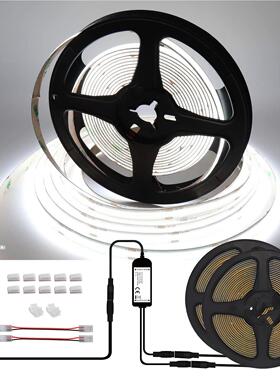 家用家具cob灯带套装24v伏4000k正白led自粘灯带客厅卧室低压灯条