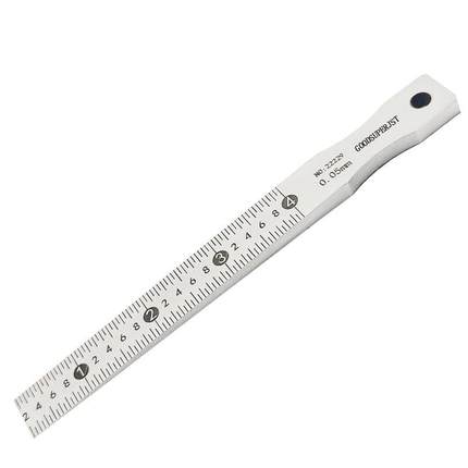 楔形塞尺塞规不锈钢锥形尺斜面尺间隙尺塞片精度0.05mm0.1mm