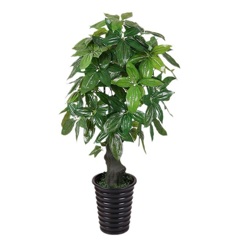仿真植物幸福树植平园安树地客厅落装饰大型-绿盆栽假树艺大叶