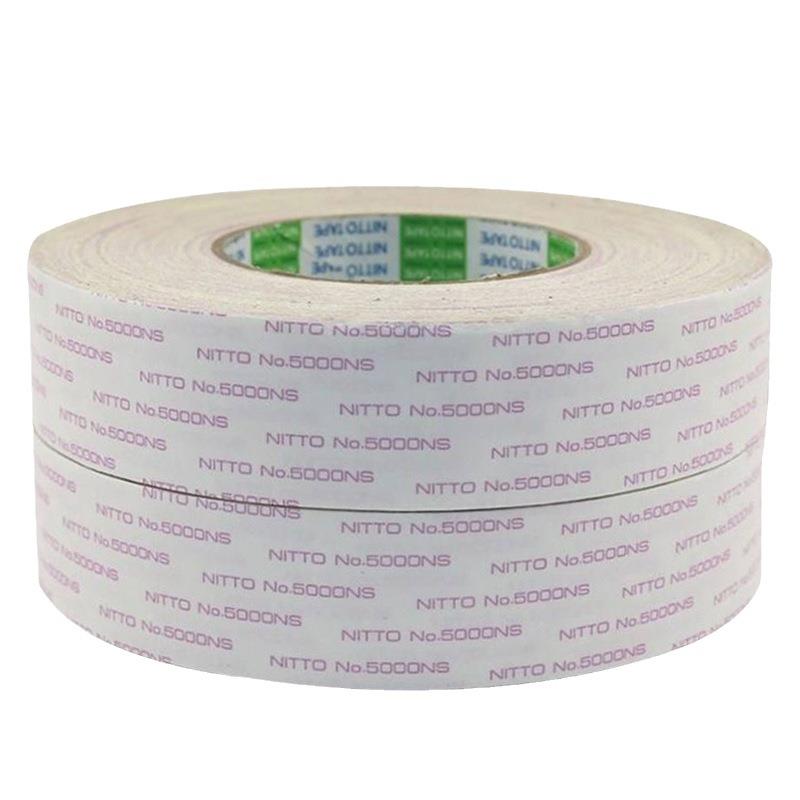 原装胶NITT纺O日东5000NS无布基材双面胶透日明强转力双面移胶膜