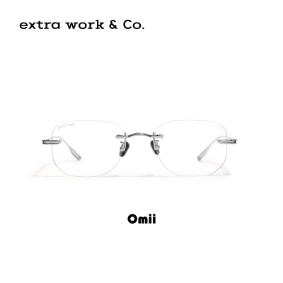 仅14g超轻纯钛无框近视眼镜