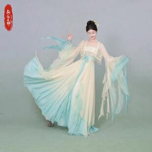 花影佛衣礼仪之邦古典舞服装古风仙女服飘逸大裙摆舞台演出服新款