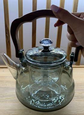 提梁壶加厚耐高器温LM12138大容量蒸璃煮玻两用茶电陶炉家用养生