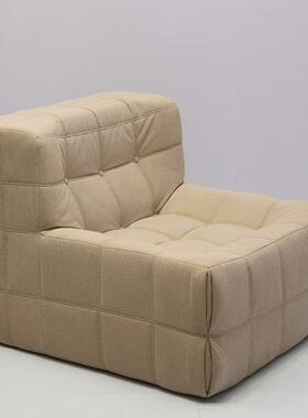 懒人沙发毛沙毛虫客厅阳台榻米HMV躺可睡卧室单人网榻红休可闲椅