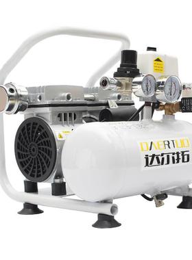 达喷尔拓便携式空压机22气0无油低音小v型家用泵木工漆空气ZPV压