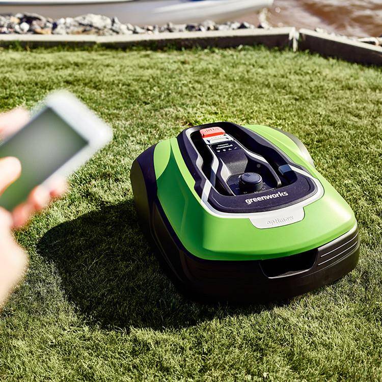 便捷修式PP操智能割草机器人可出口A的电动割草机绿化草坪946剪作