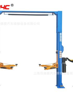 45T龙汽机AA-2PCF4门车举升机8弯双柱举升单.边手动解锁龙门汽车