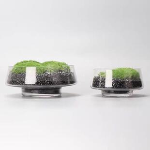 现代简约仿真花艺摆样板房处客厅餐桌花件售楼洽谈桌软摆装设