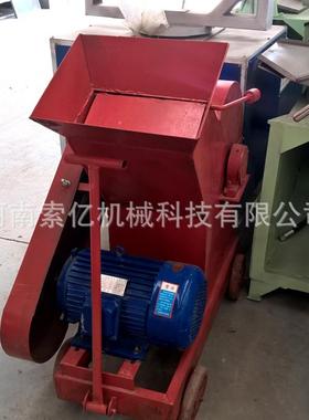 工地移动型建筑垃圾破碎机砖块头水泥碎碎56321破机酒瓶玻璃锤式