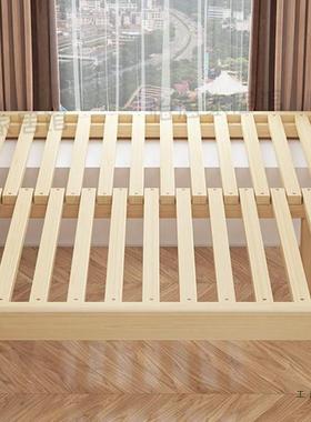 飘拉窗床架可折JBA叠抽伸缩衔接拼接延伸造榻榻米带床改头靠背床