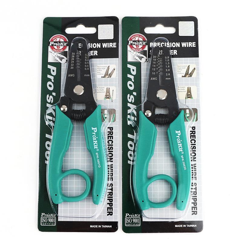Pro`0skit/8PK-30HSR1钳D/3环002D挂电子电工剥皮钳剥线拔皮钳子