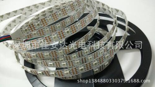 60灯APA102灯条 APA102内置双信号线灯带 LED幻彩灯条 WS2801