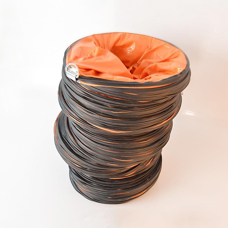 风机C风管厂用烟隧机道VXV通风排抽风排气管软管风管道PV伸缩通风